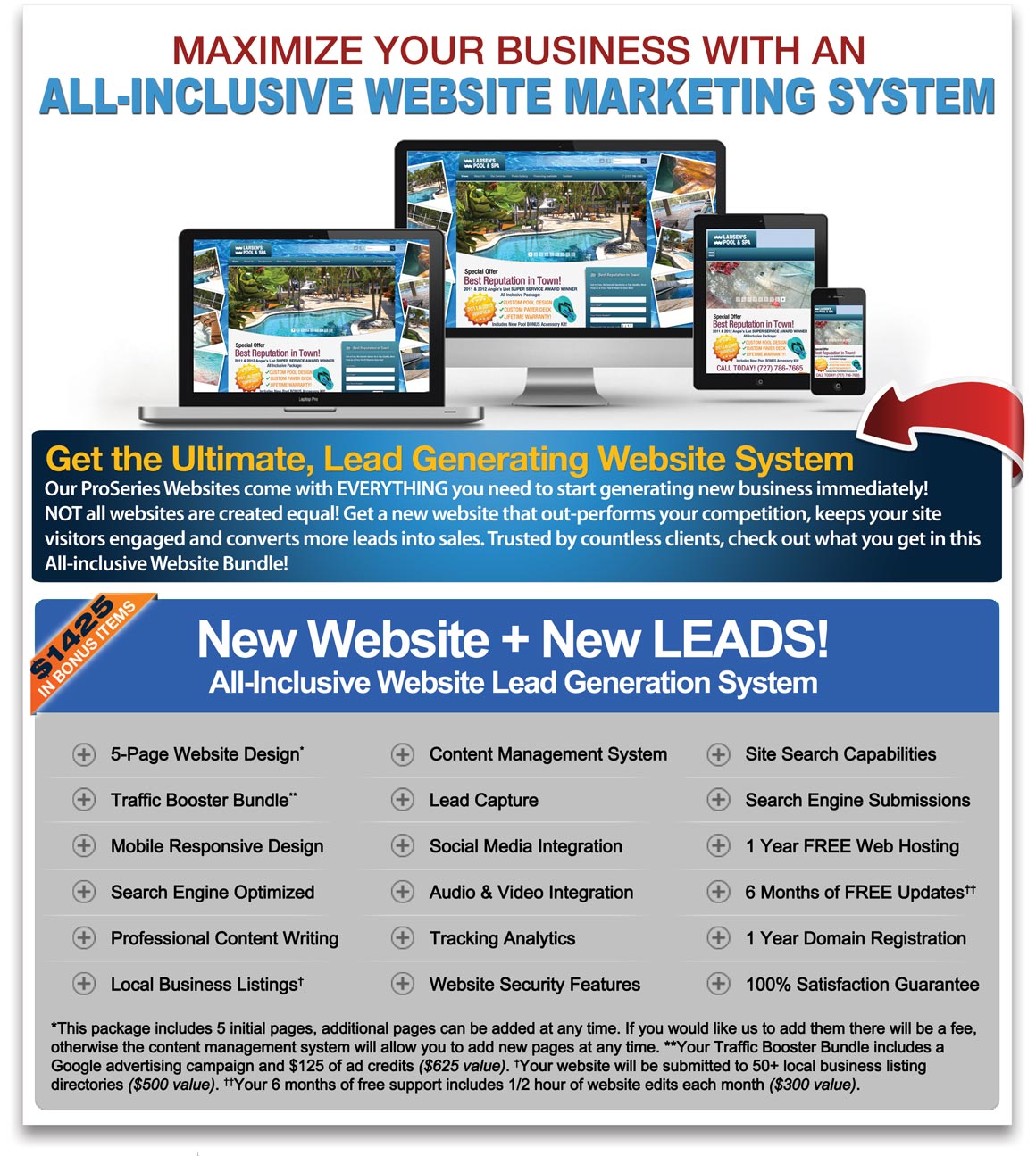 all-inclusive website lead generation bundle