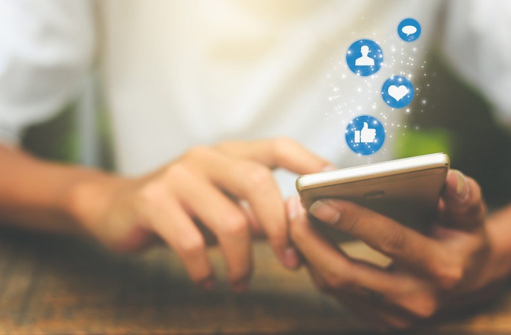 Social media concept
