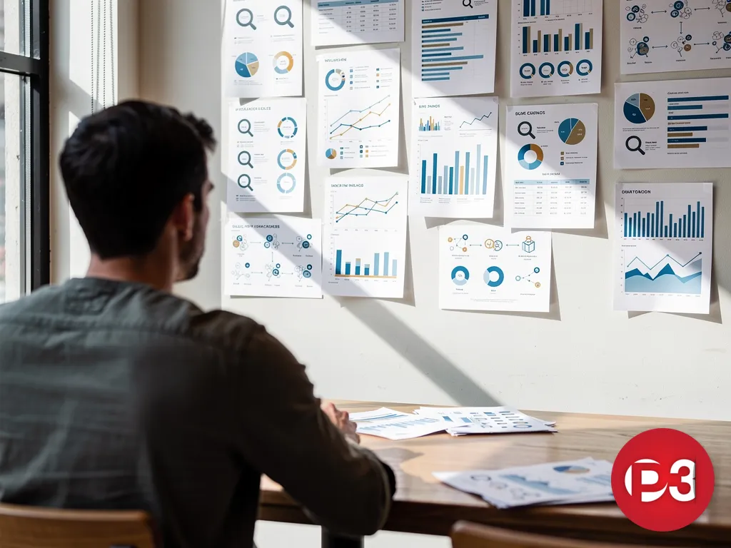 An SEO professional planning a content development strategy